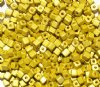 50g 3x3mm Matte Gold Tiny Cubes